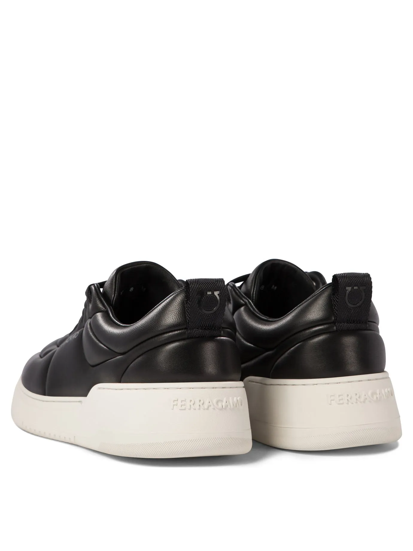 Ferragamo Modern Elegance Leather Sneakers