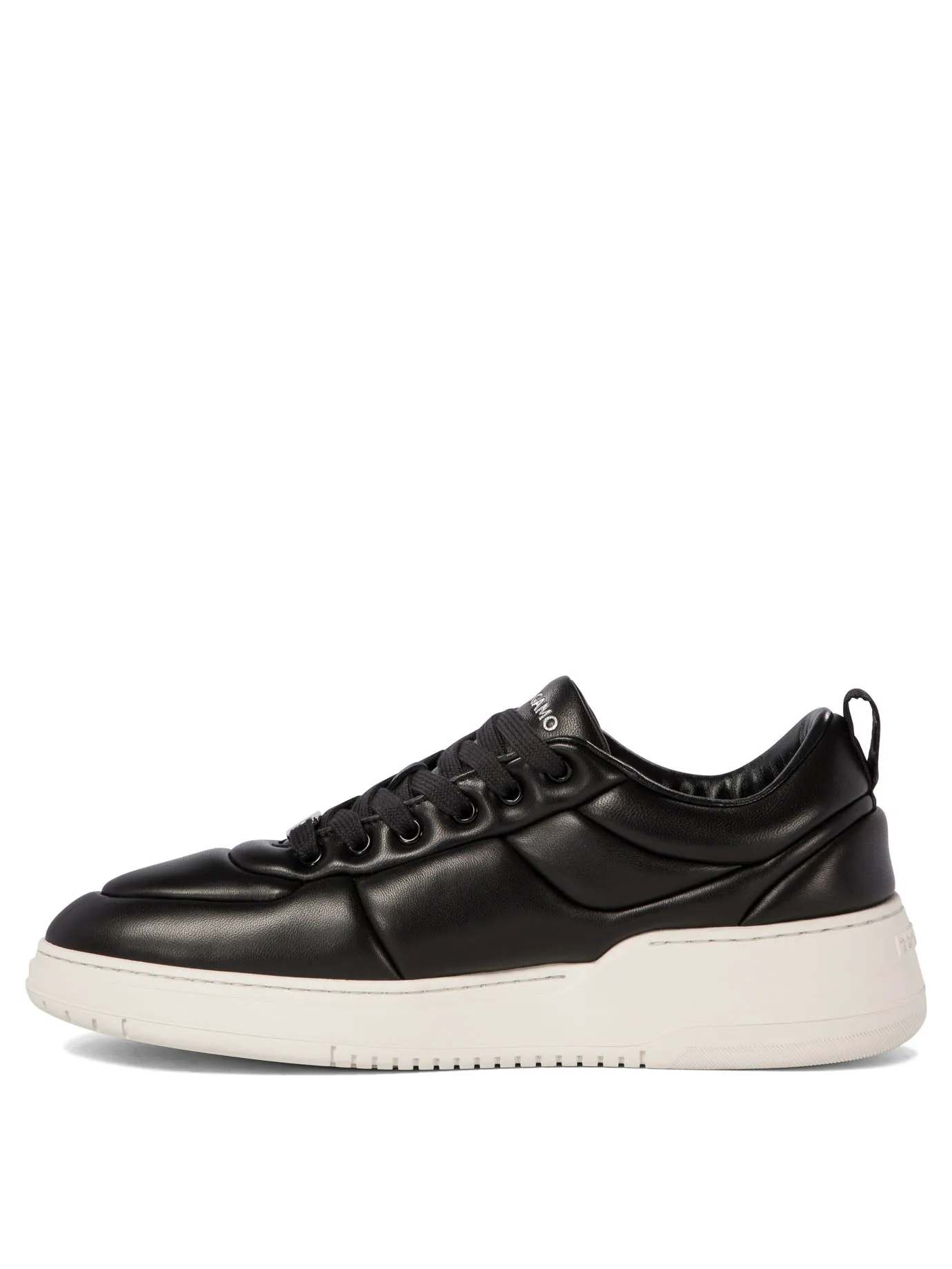 Ferragamo Modern Elegance Leather Sneakers