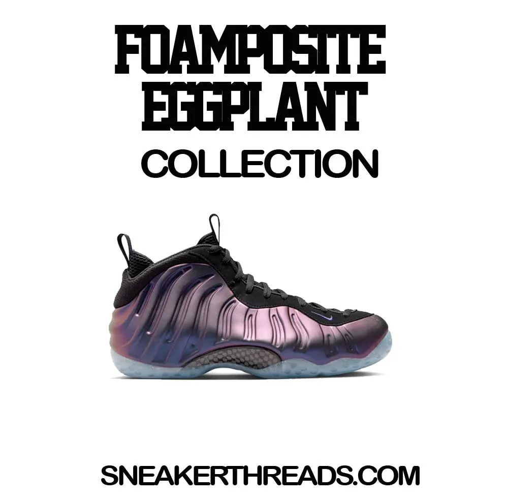 Foamposite Eggplant One Penny Socks