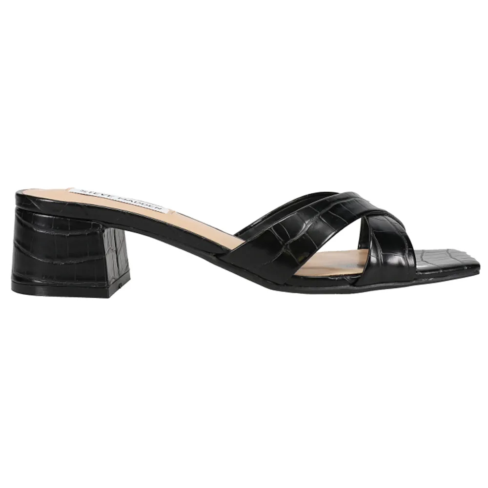 Gaia Ankle Strap Block Heel Sandals