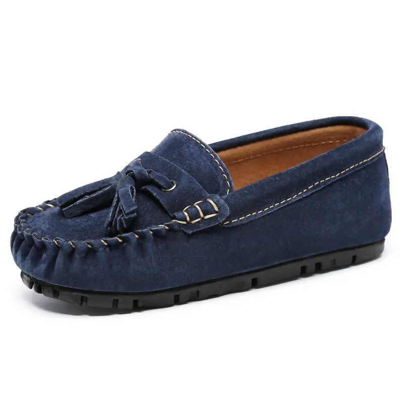 Galan Boys' Loafer Dress Shoes