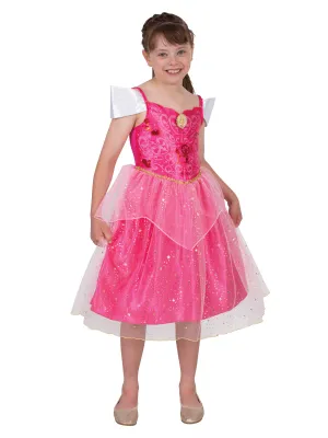 Girls Costume - Sleeping Beauty Deluxe Sparkle Costume