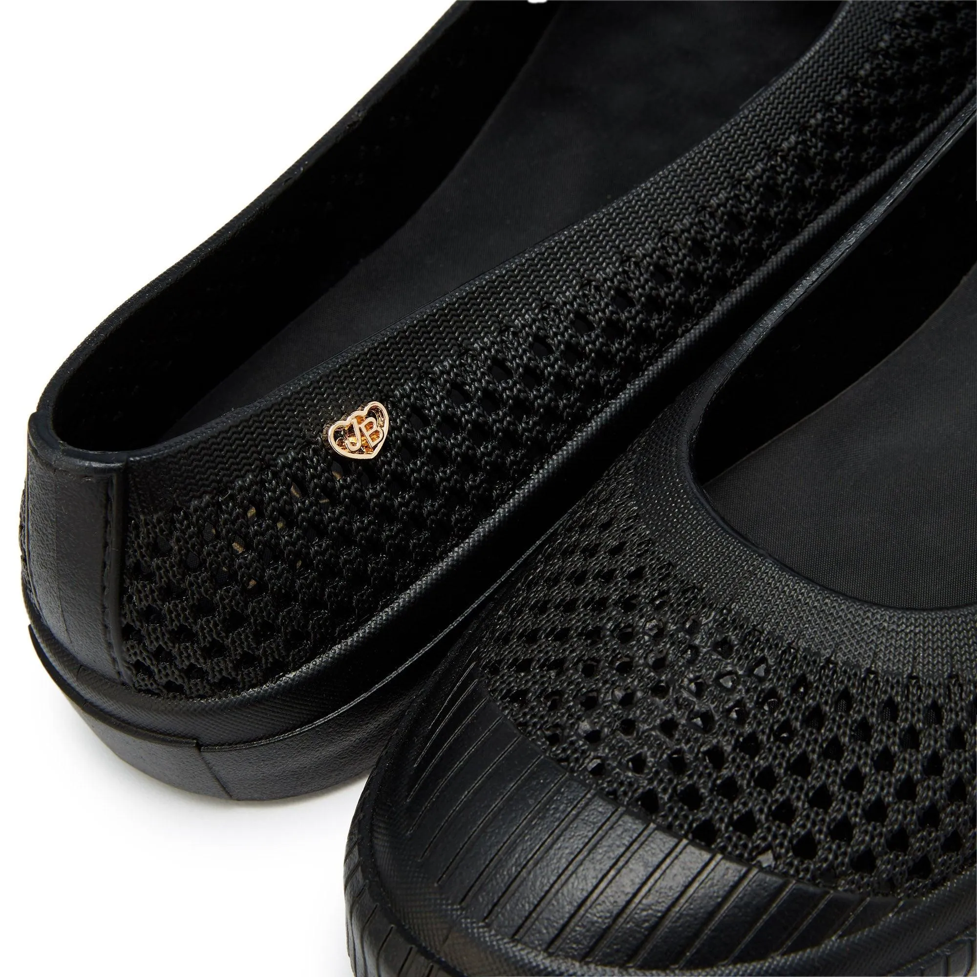 Grub Flat Ballerinas Black