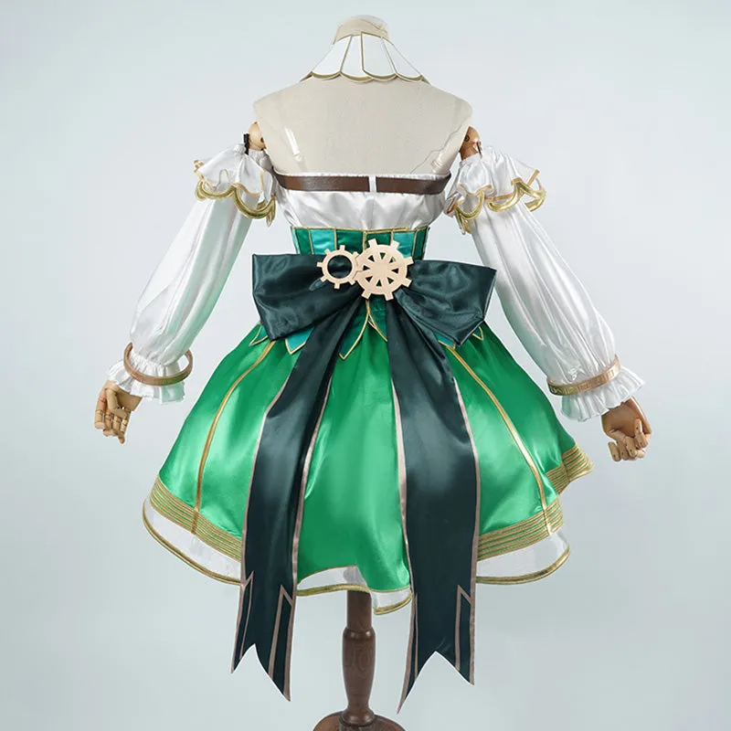 Hololive Virtual YouTuber Cecilia Immergreen Cosplay Costume