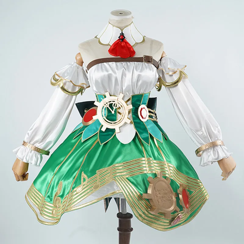 Hololive Virtual YouTuber Cecilia Immergreen Cosplay Costume