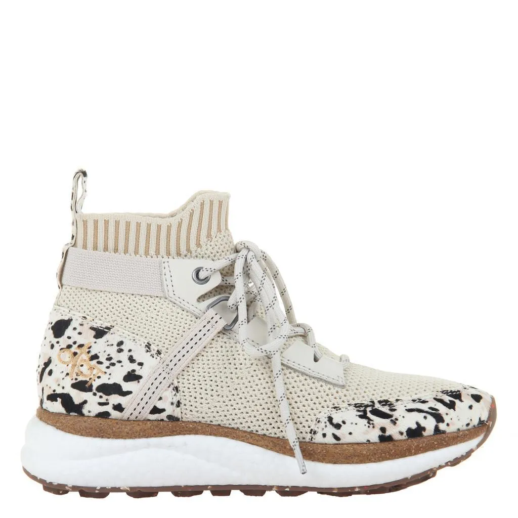 HYBRID in CHAMOIS High Top Sneakers