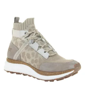 HYBRID in KHAKI High Top Sneakers