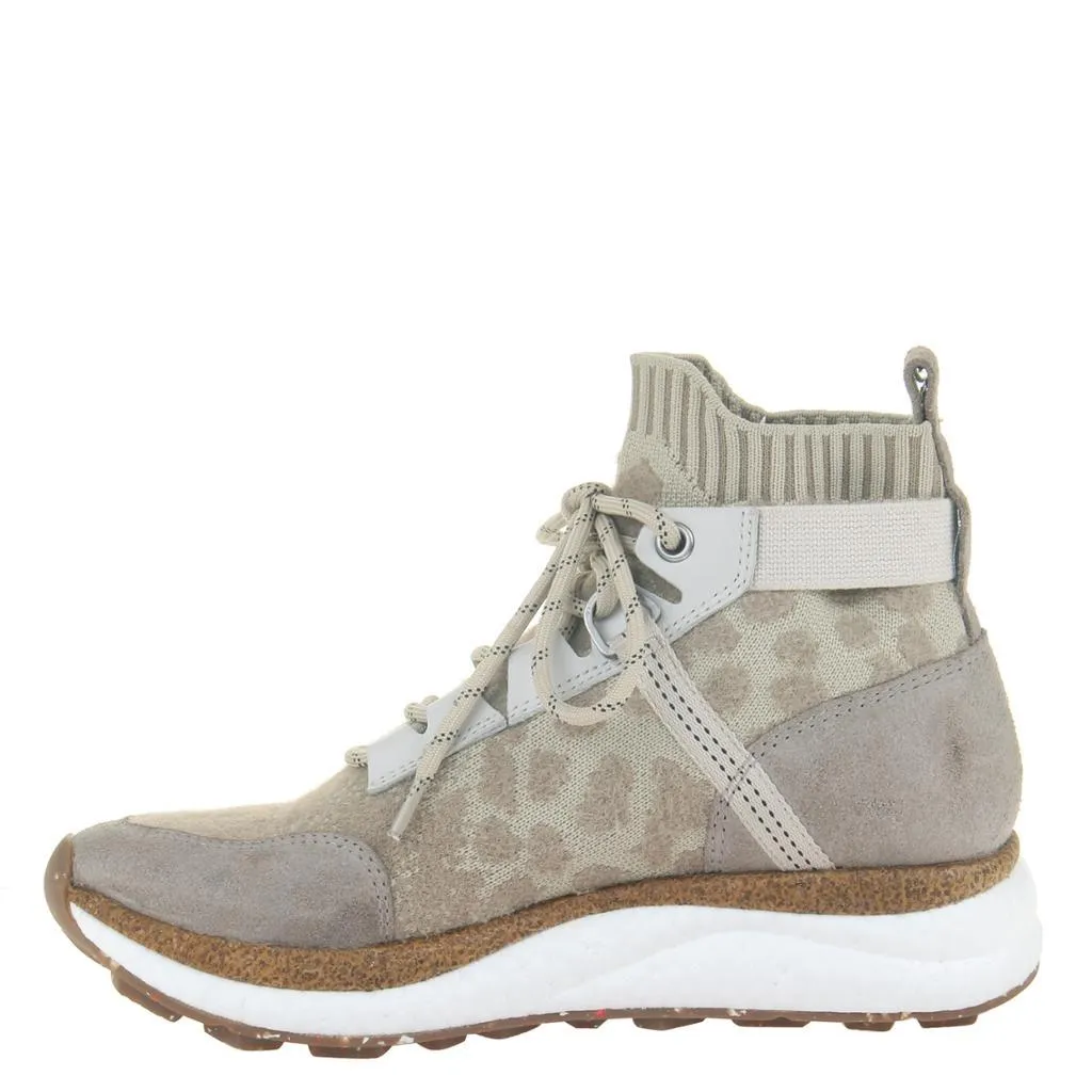 HYBRID in KHAKI High Top Sneakers