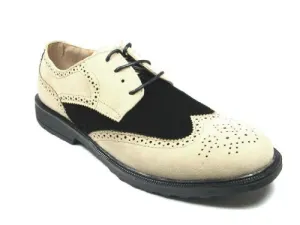 Imarc Men's Dylan Suedette Wing Tip Oxfords