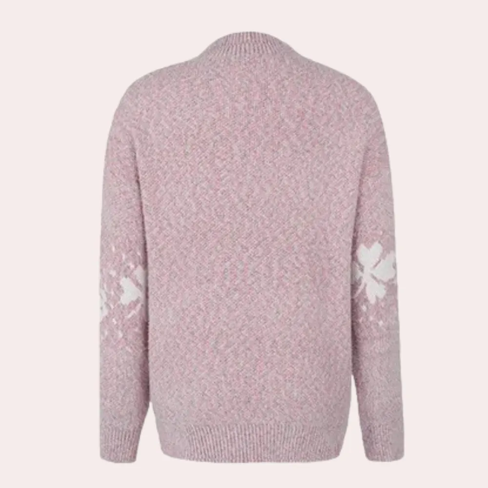 Ivyshape | Cozy Warm Ladies Knitted Sweater