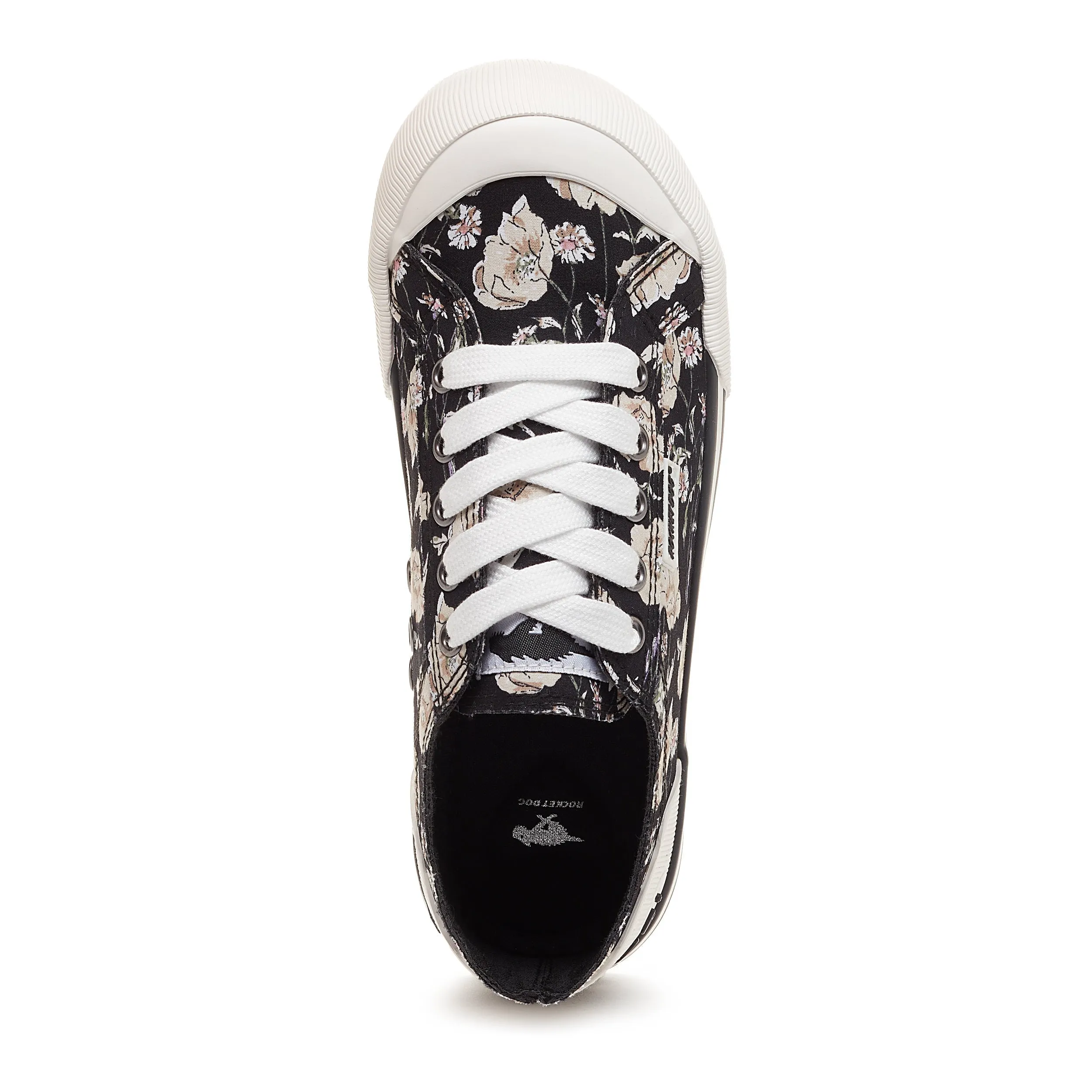 Jazzin Ivory Floral Sneaker