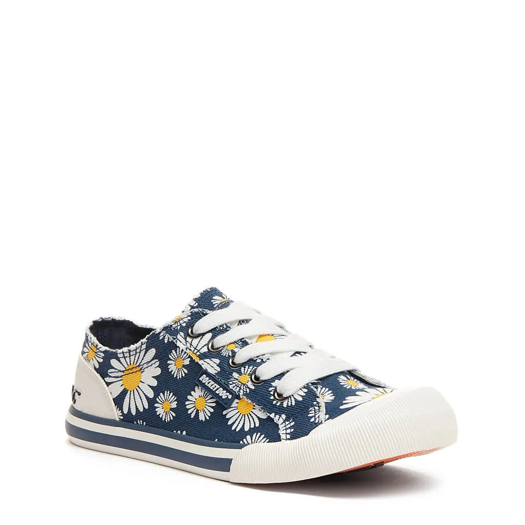 Jazzin Navy Daisy Sneaker