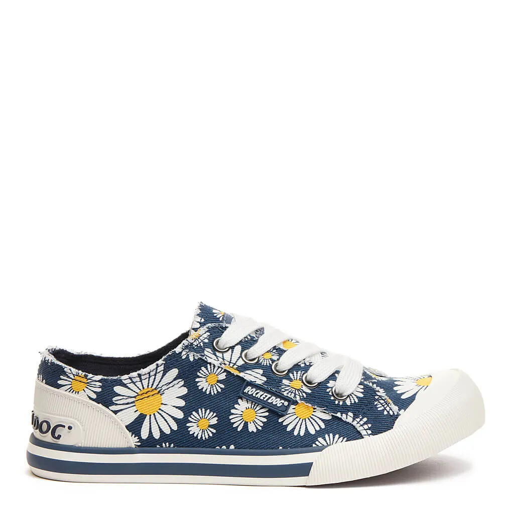 Jazzin Navy Daisy Sneaker