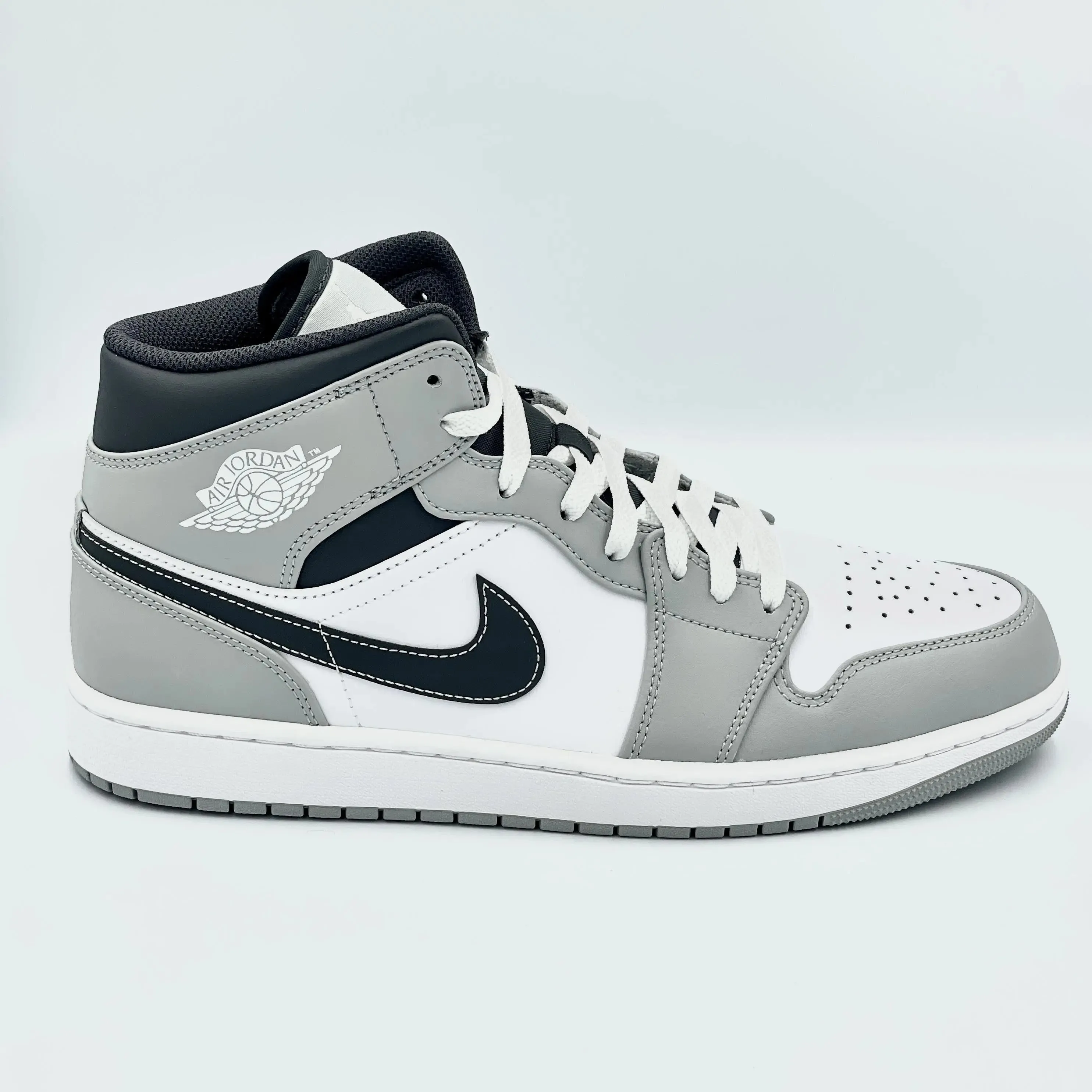 Jordan 1 Mid Light Smoke Grey Anthracite