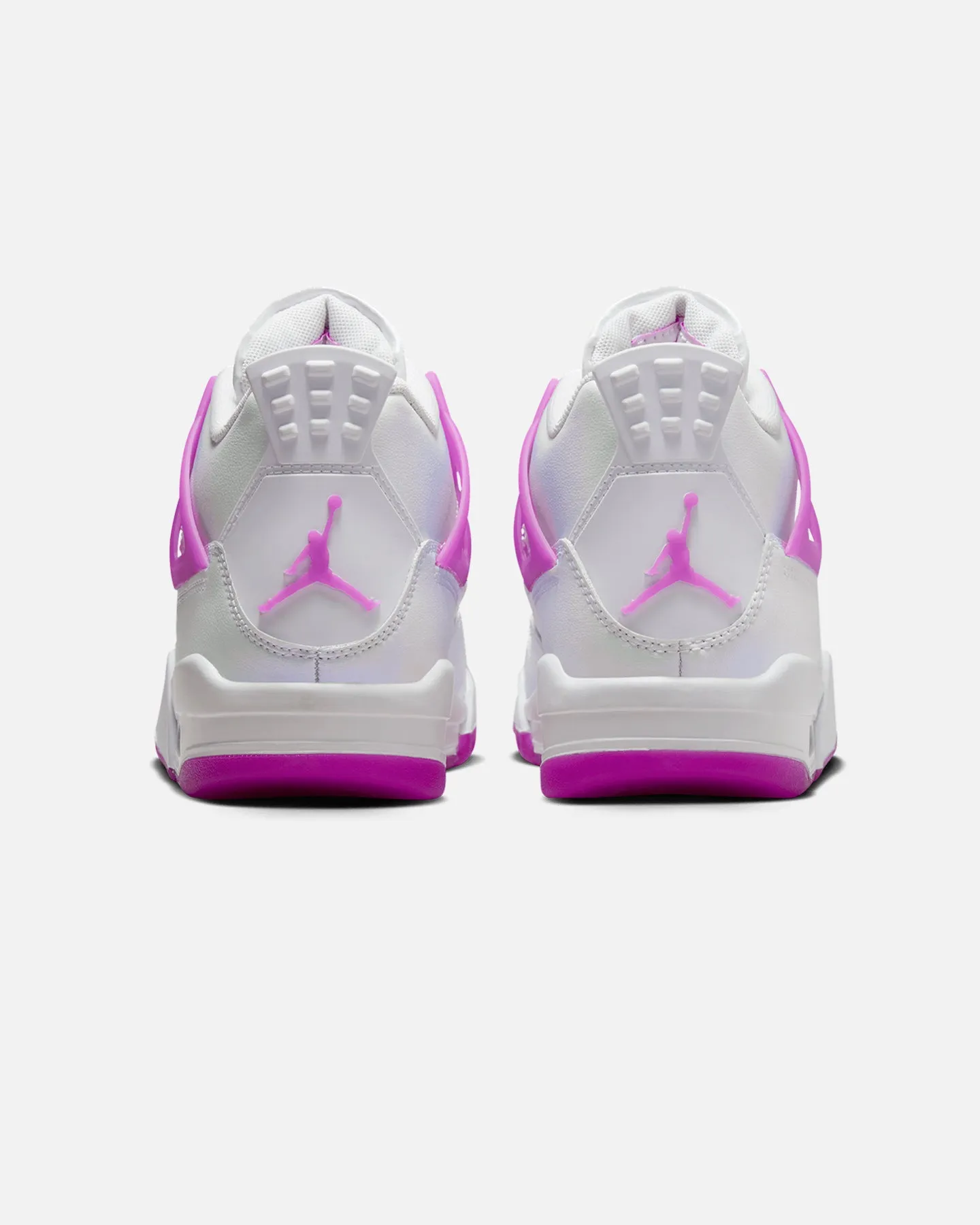 Jordan Kids' Air Jordan 4 Retro (GS) "Hyper Violet" White/Hyper Violet