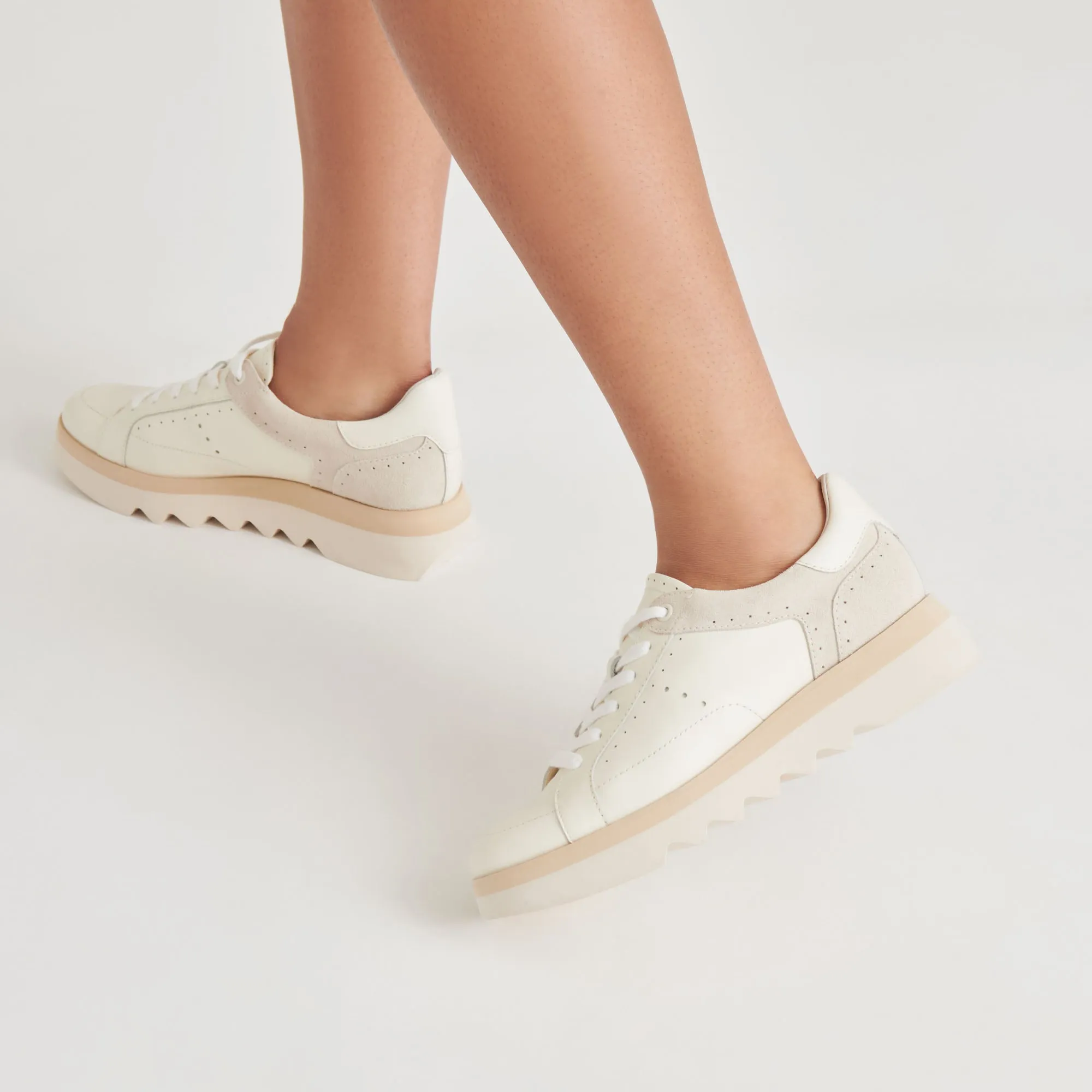 JORGIE SNEAKERS WHITE LEATHER