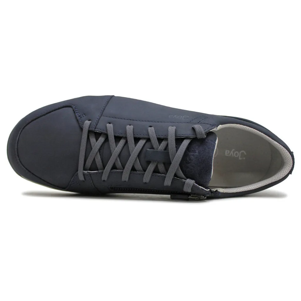 Joya Oliver Nubuck Leather Men's Low Top Trainers