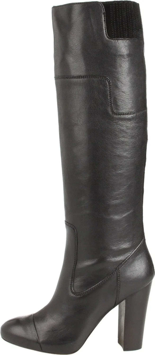 Juicy Couture Rosette Boot,Black (Women)