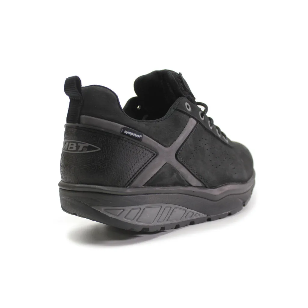 Kibo SYM Nubuck Leather Men's Low-Top Trainers