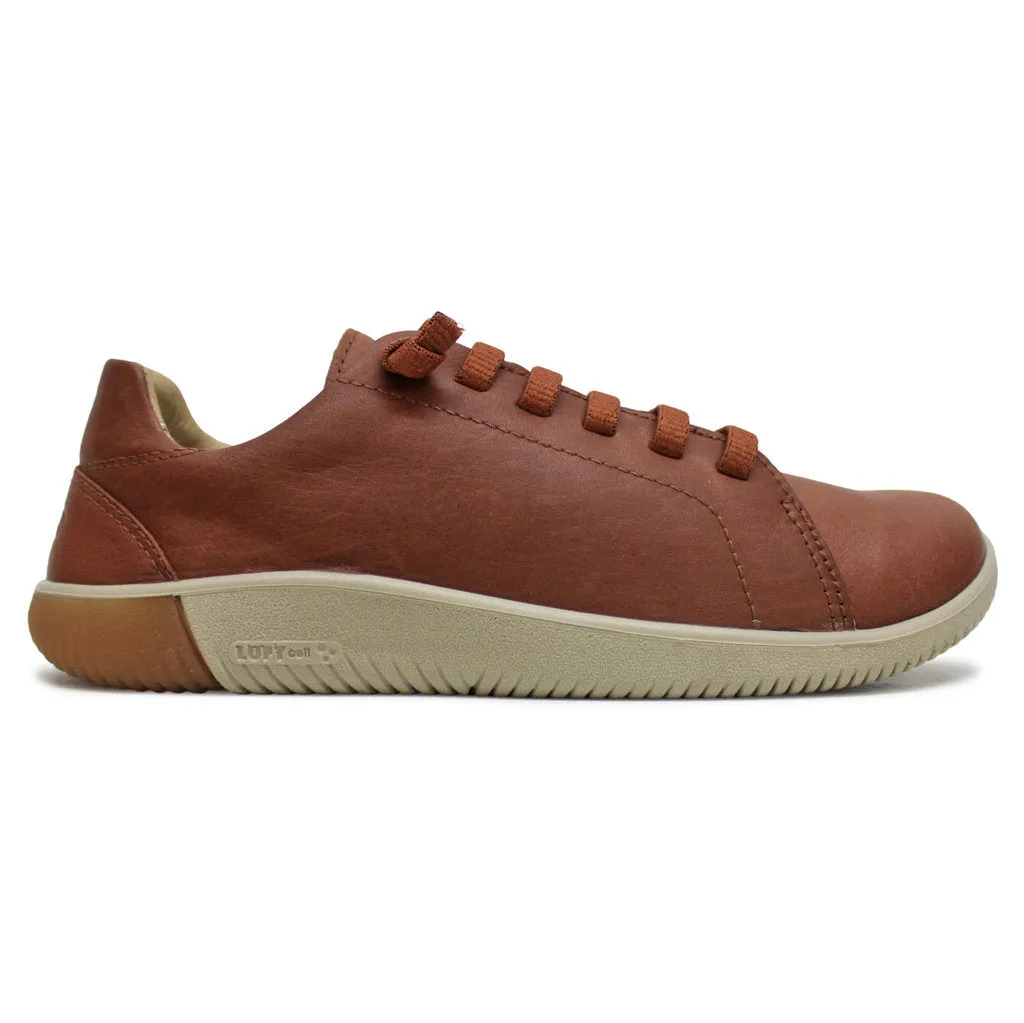 KNX Lace Leather Men's Low Top Trainers