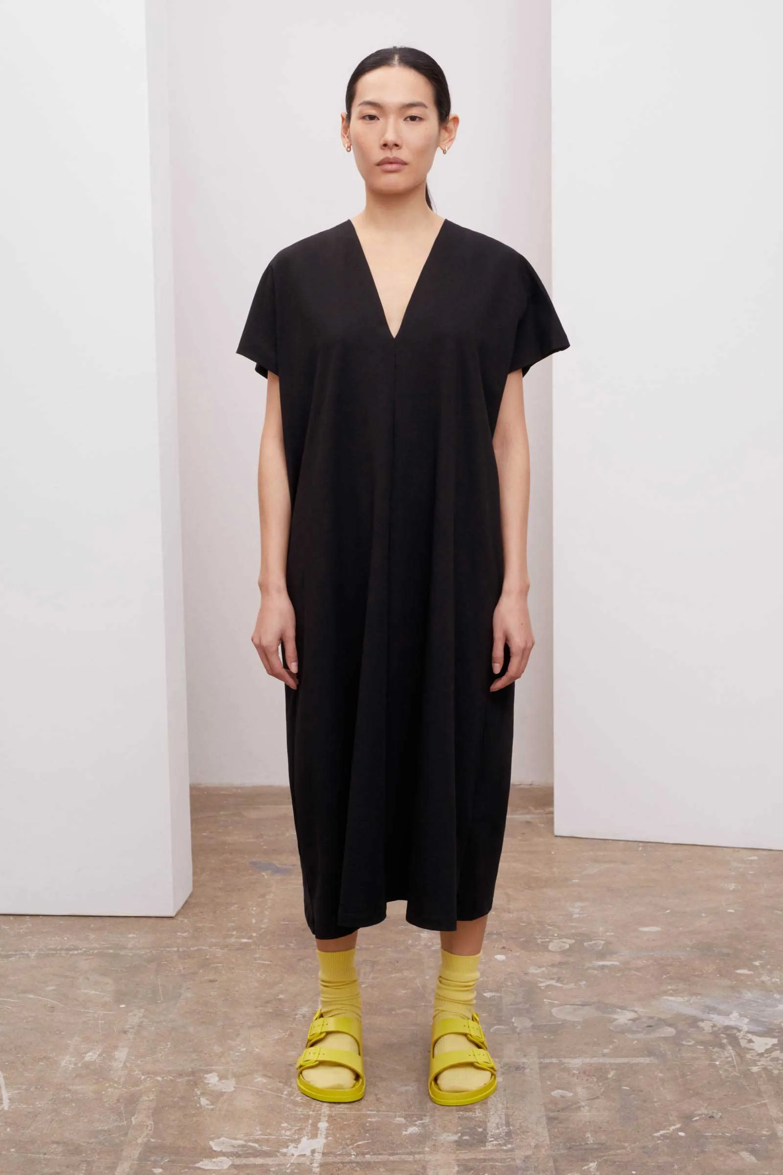 Kowtow Square Dress - Black