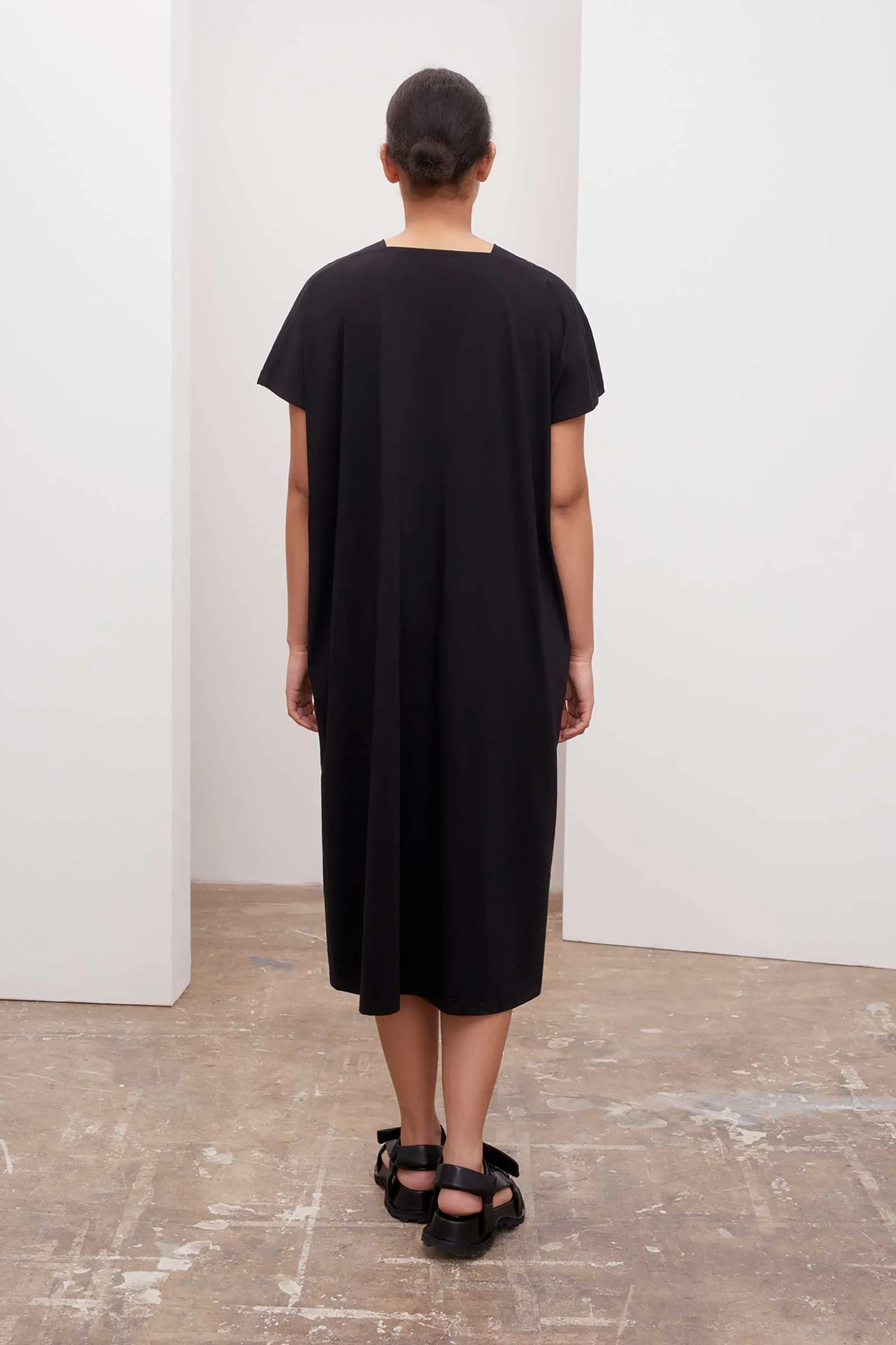 Kowtow Square Dress - Black