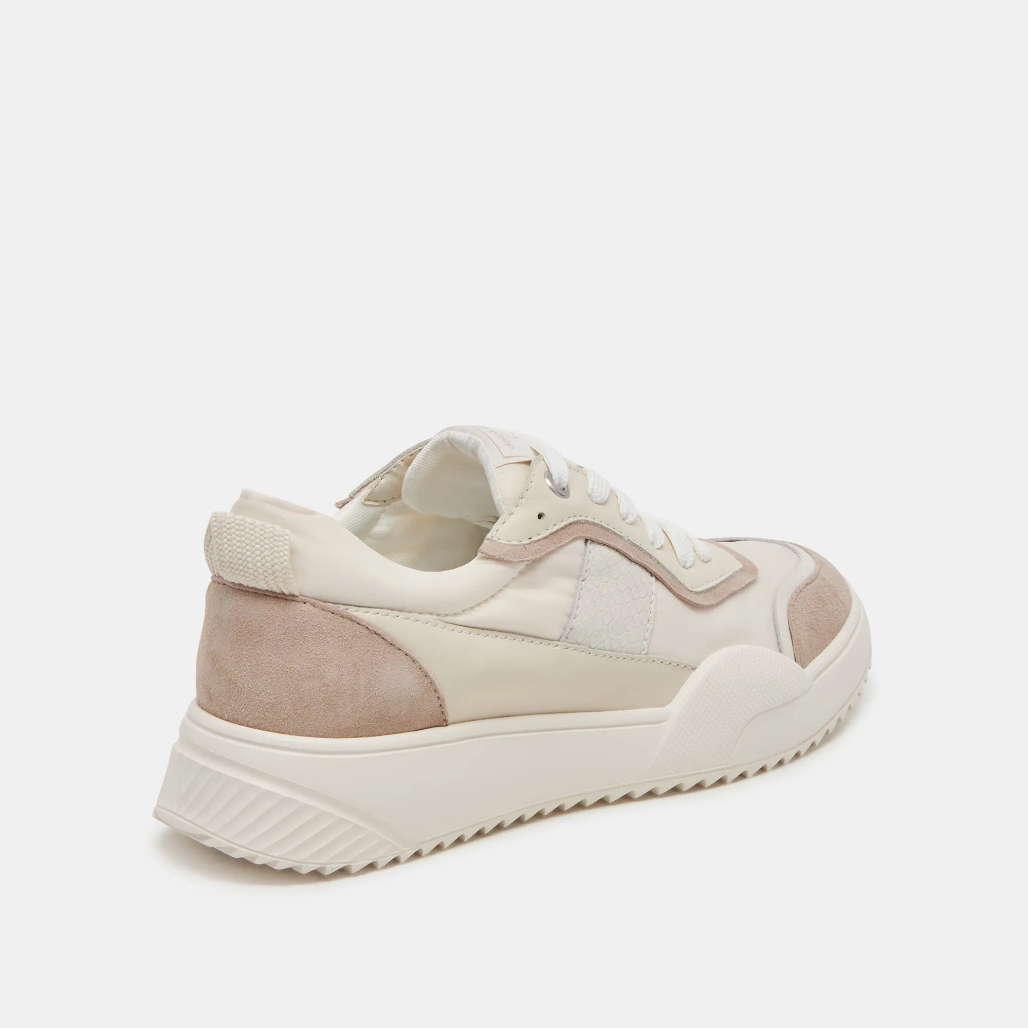 LAVINE SNEAKERS IVORY MULTI NYLON