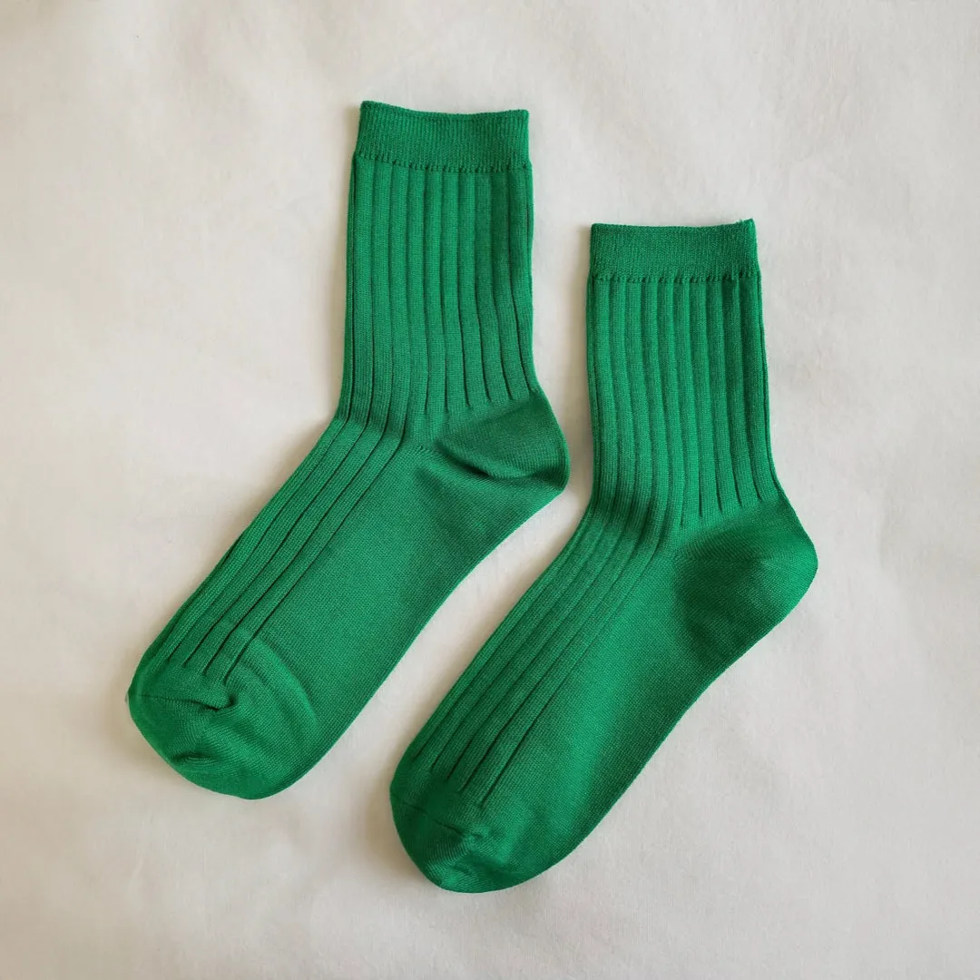 Le Bon Shoppe Kelly Green Her Socks