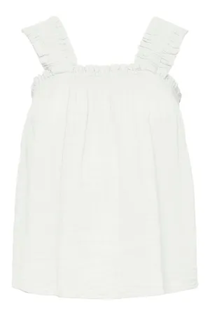 Lelou Top - Bright White