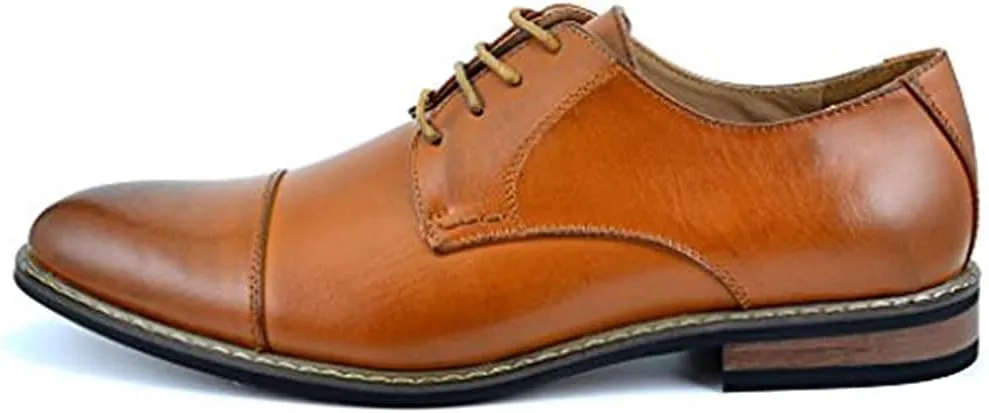 Light Brown Men Dress Shoes