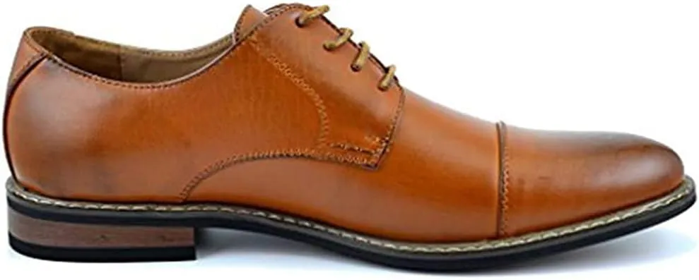 Light Brown Men Dress Shoes