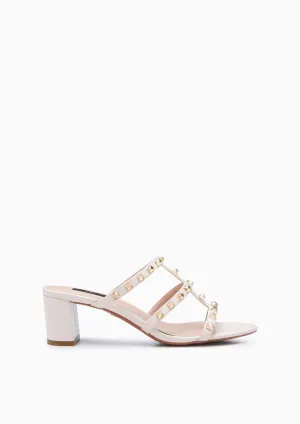 Linda Mid Heels - Ivory