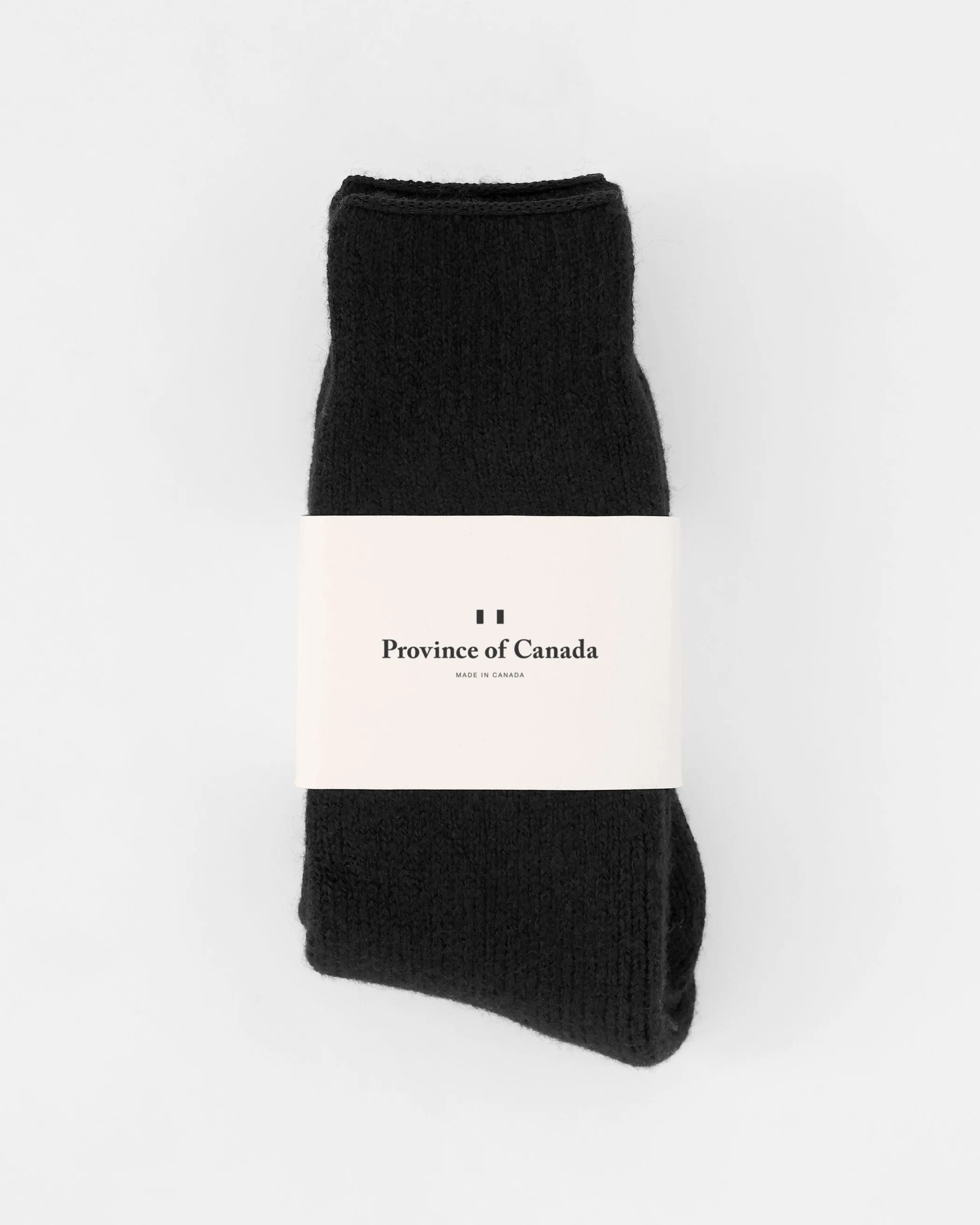 Long Slipper Sock Black