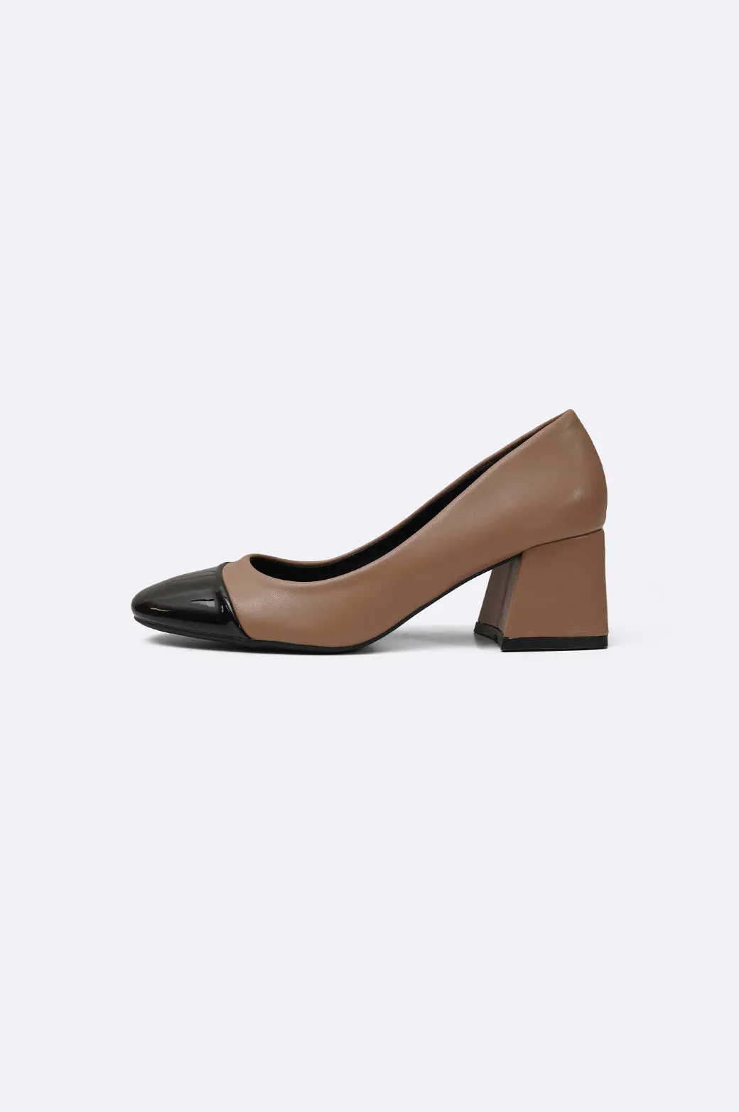 MAMA BLOCK HEEL PUMPS