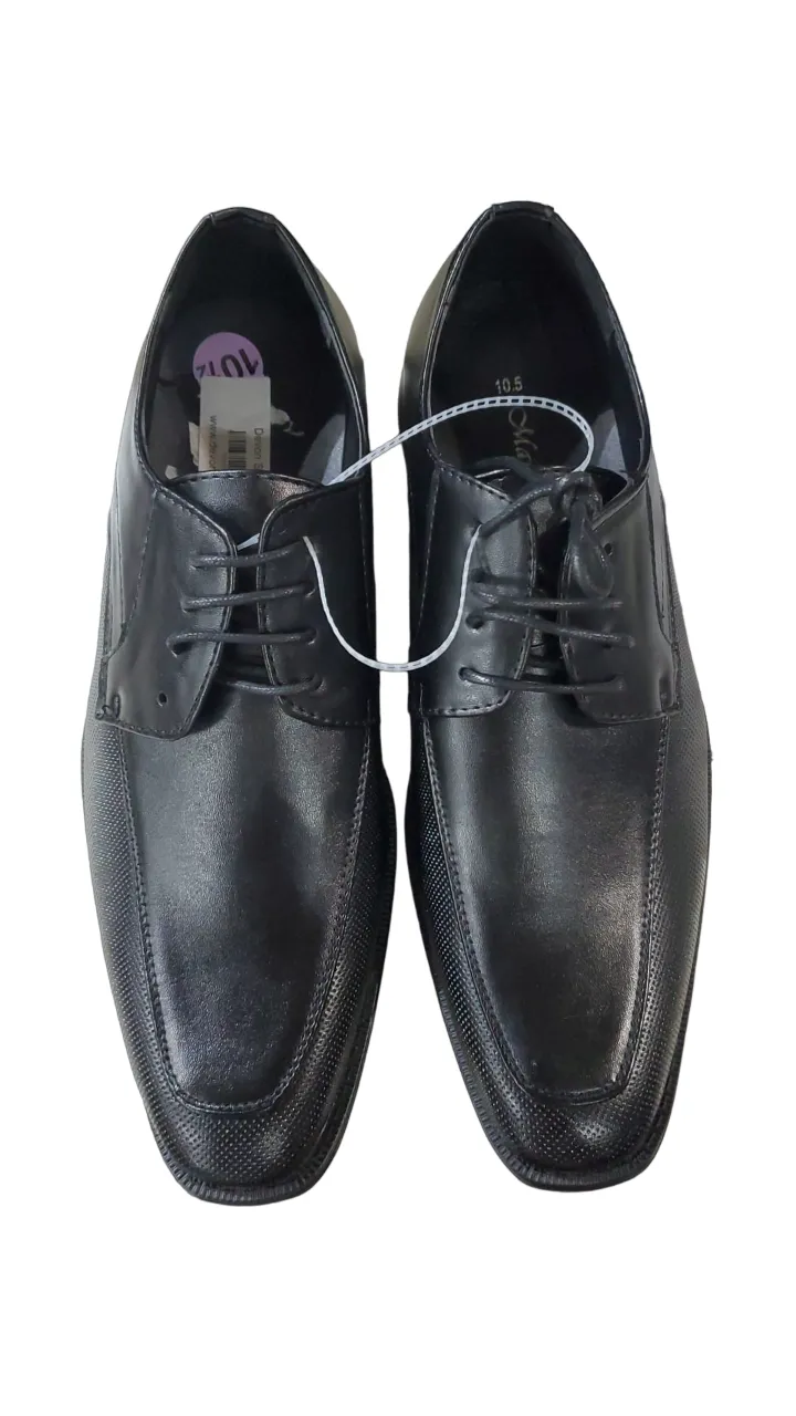 Marco Vitale Collezione Men's Black Dress Shoes