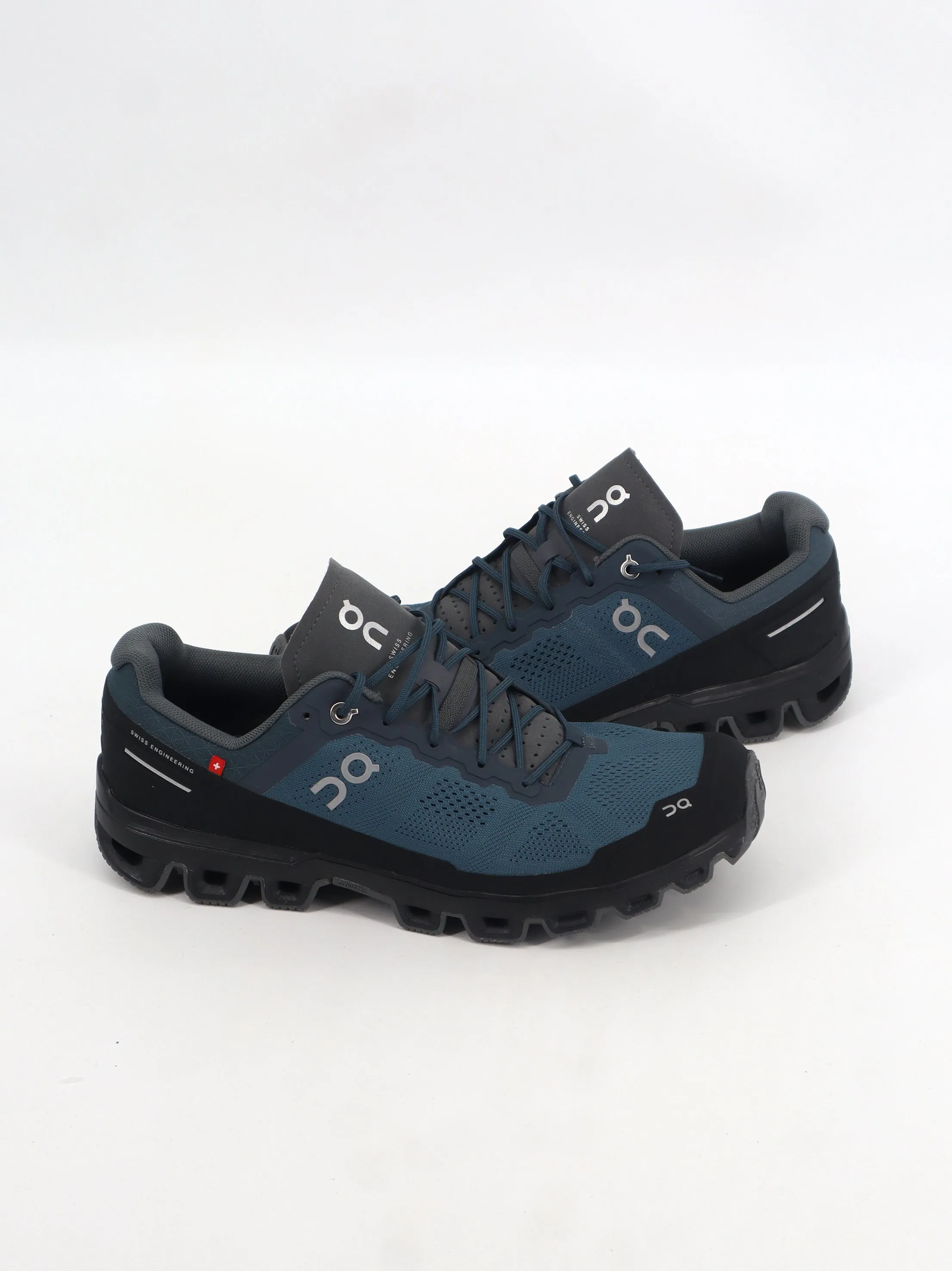 Men's Brand Logo Printed Running Shoes,Blue