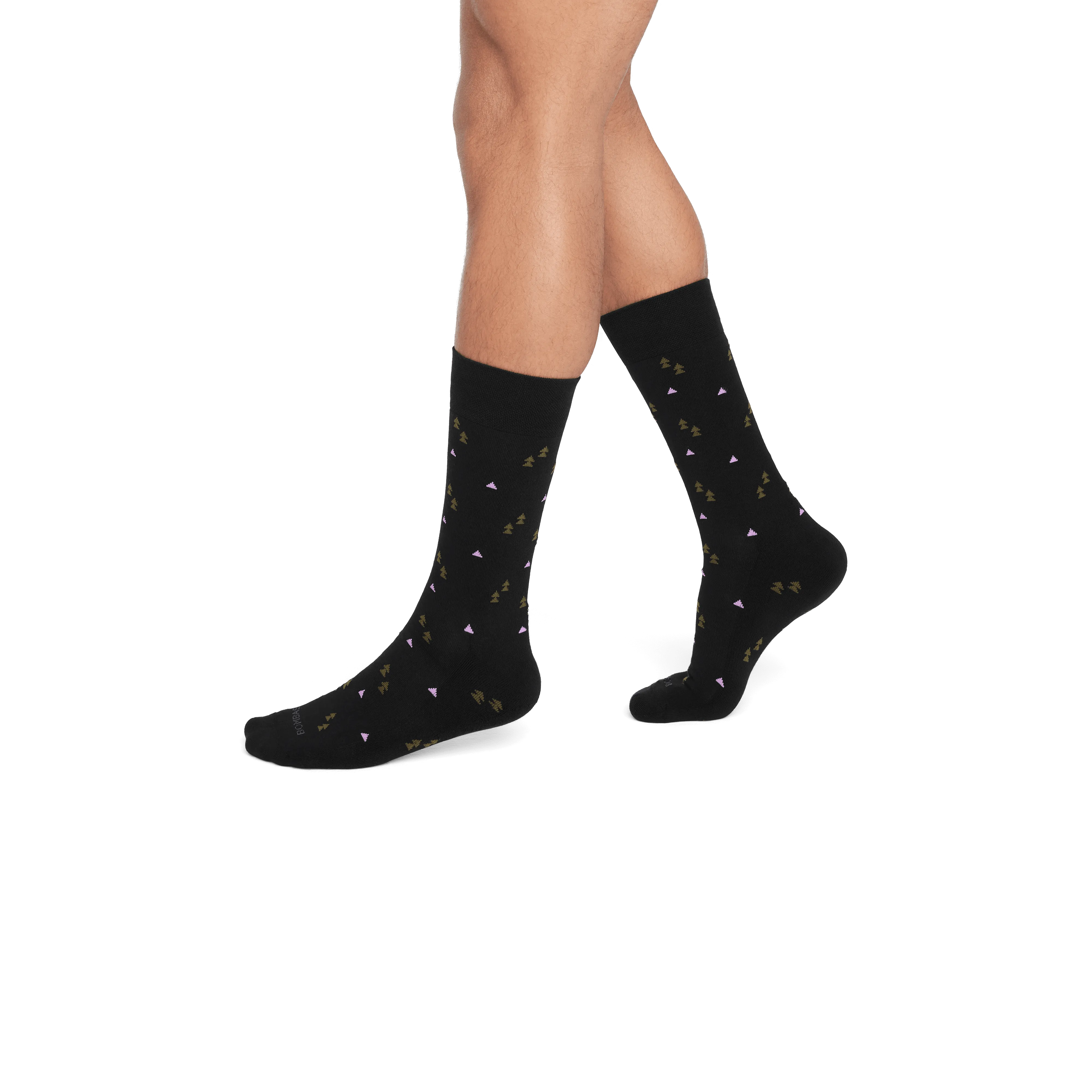 Men’s Geo Dress Calf Socks