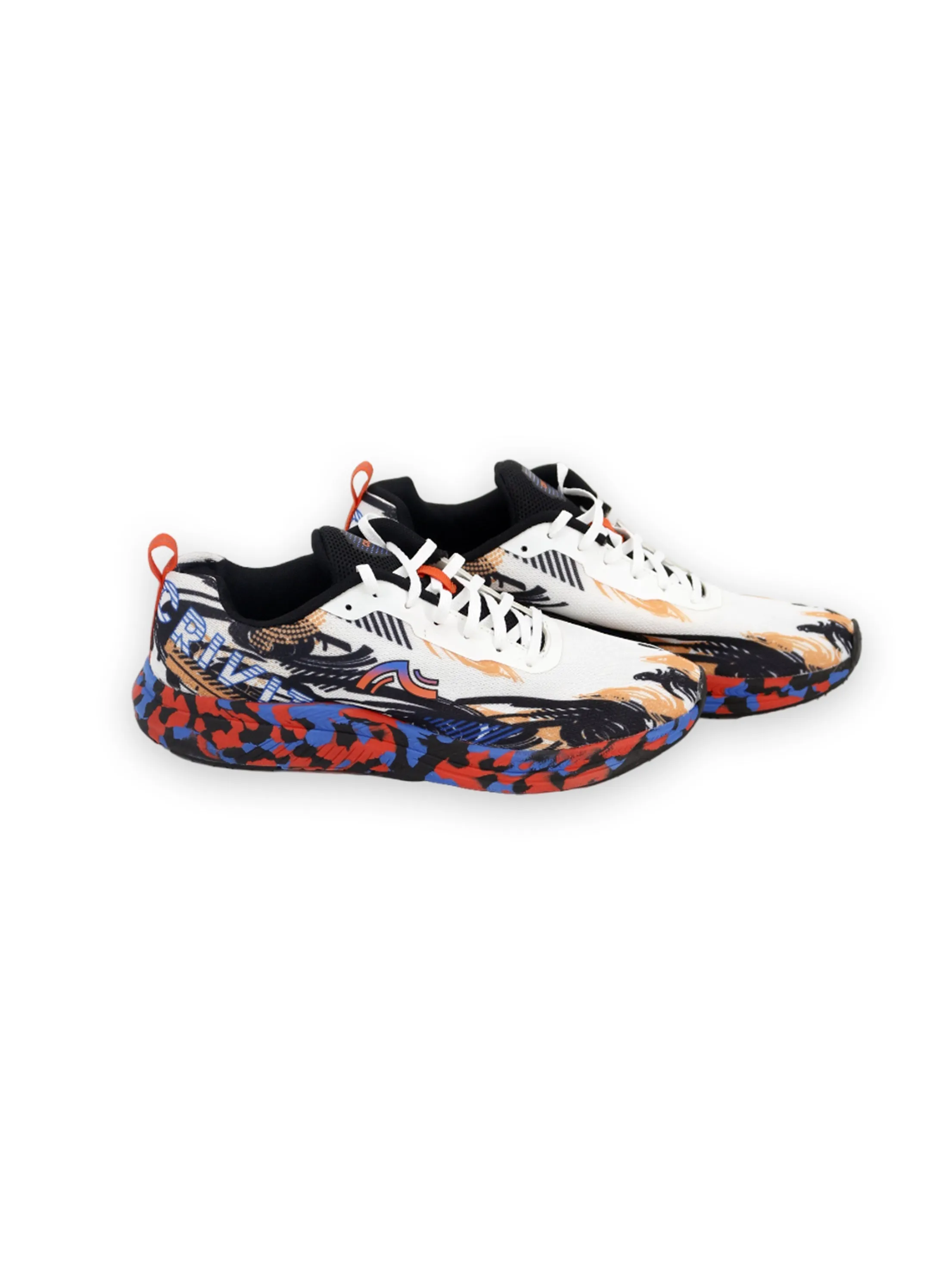 Men's Printed Sport Shoes,Multi