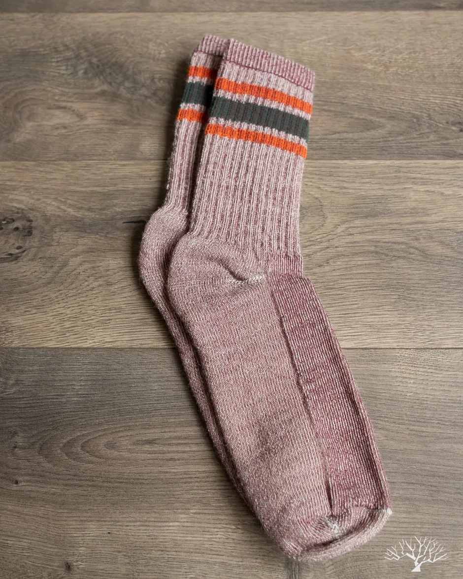 Merino Activity Sock - Maroon