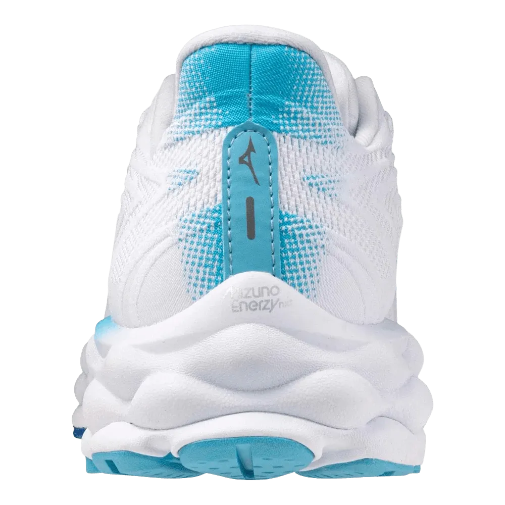 Mizuno Women's Wave Sky 8 - White/Mercury Blue