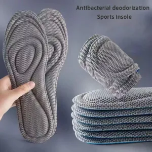 Nano Antibacterial Sport Insoles For Shoes Sneakers