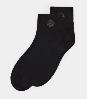 New Fit Jacquard Logo Ankle Socks