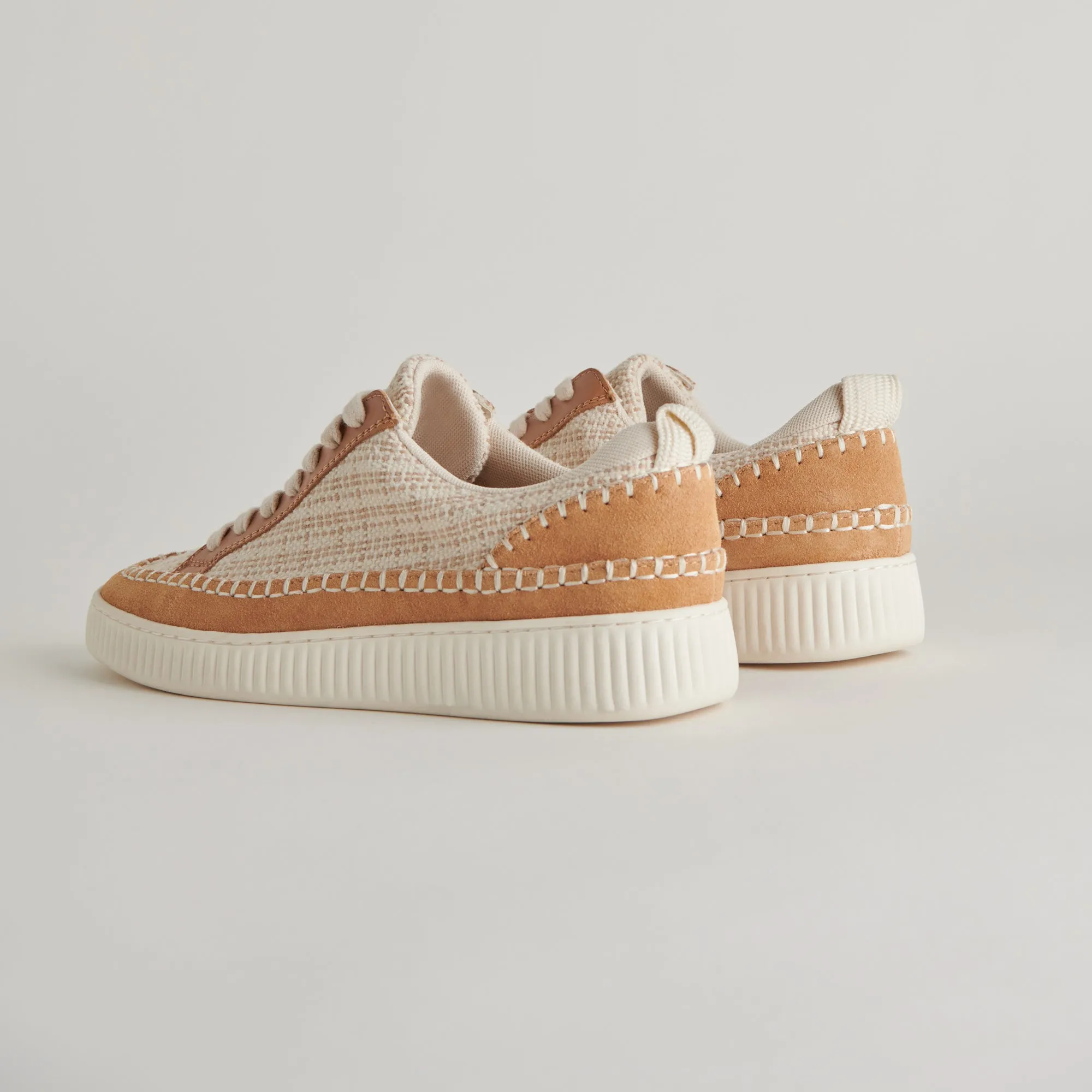 NICONA SNEAKERS BROWN MULTI WOVEN