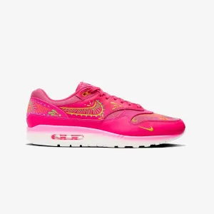 Nike | AIR MAX 1 PREMIUM  { HYPER PINK/SAIL-OPTI YELLOW-GREEN STRIKE