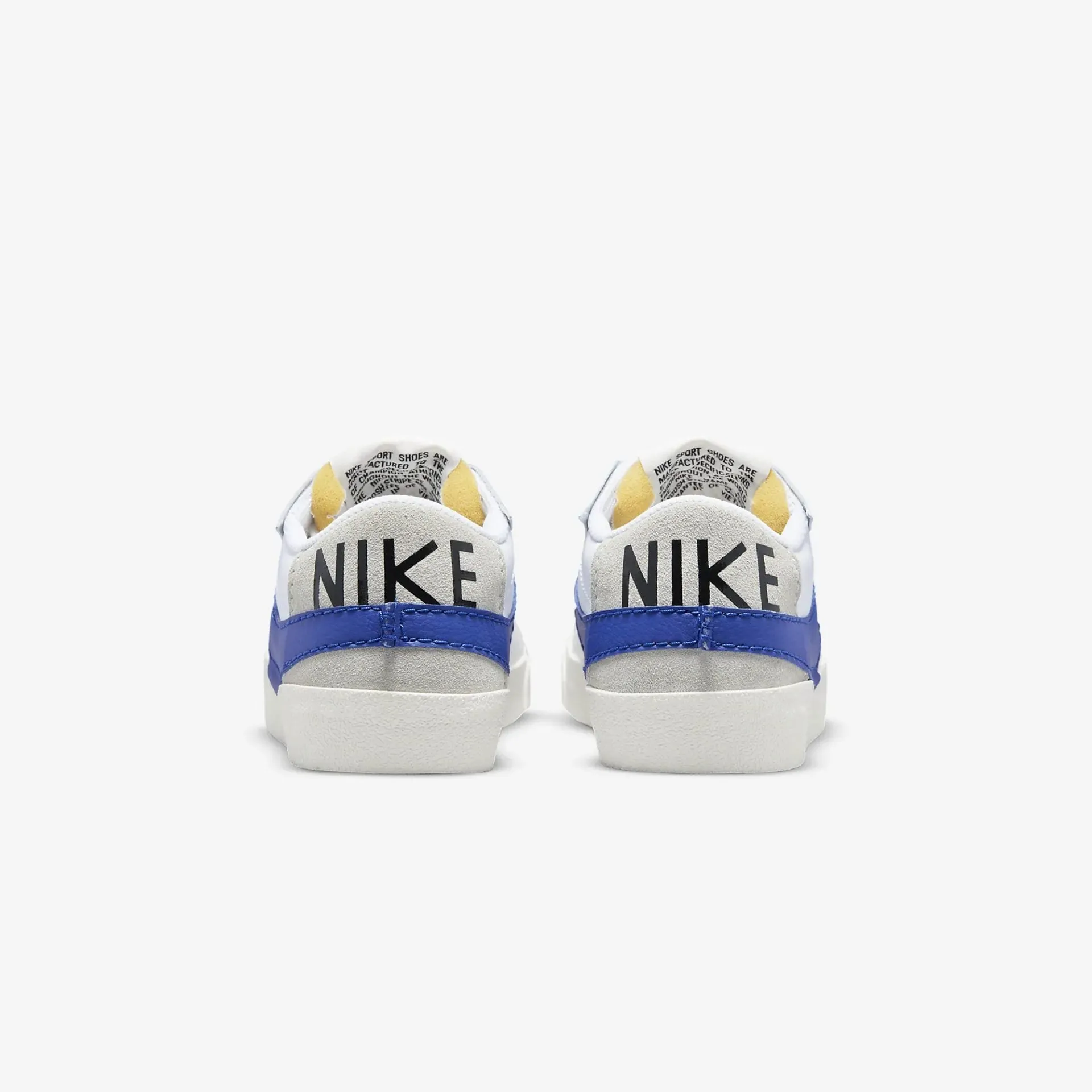 Nike | BLAZER LOW 77 JUMBO  { LIGHT BONE / OLD ROYAL