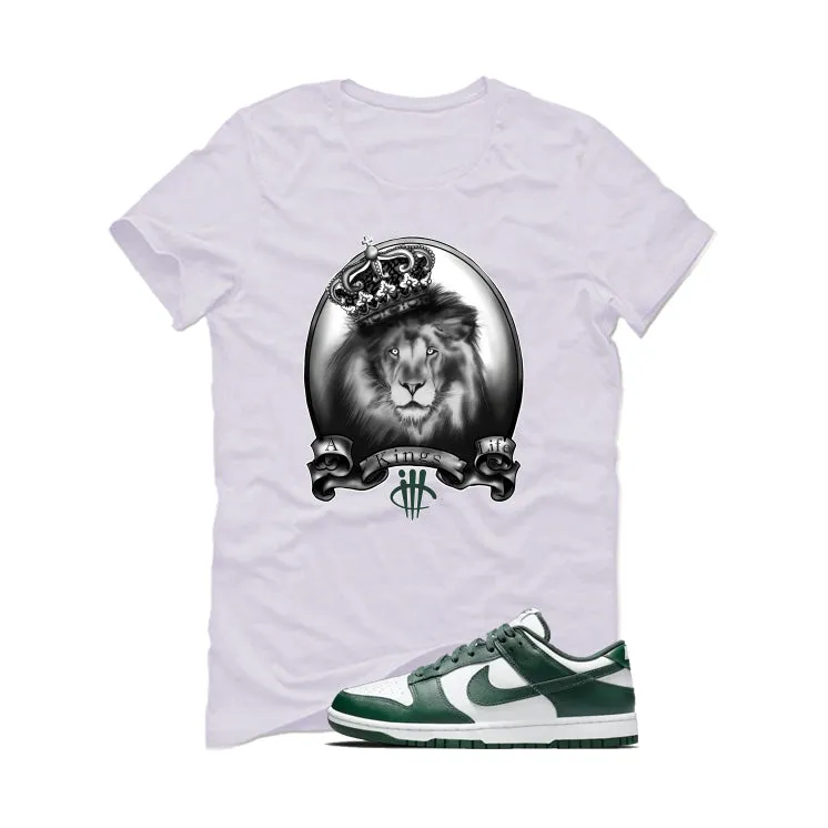 Nike Dunk Low Michigan State White T-Shirt (A Kings Life)