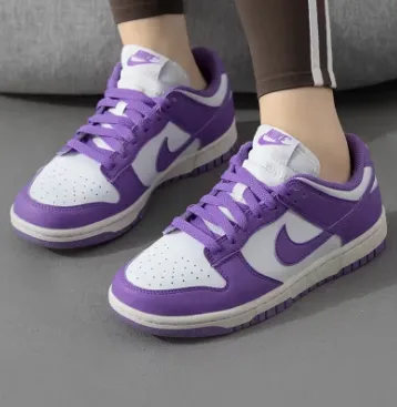 Nike Wmns Dunk Low Next Nature 'Black Raspberry' DD1873-108 Sneakers for Men and Women