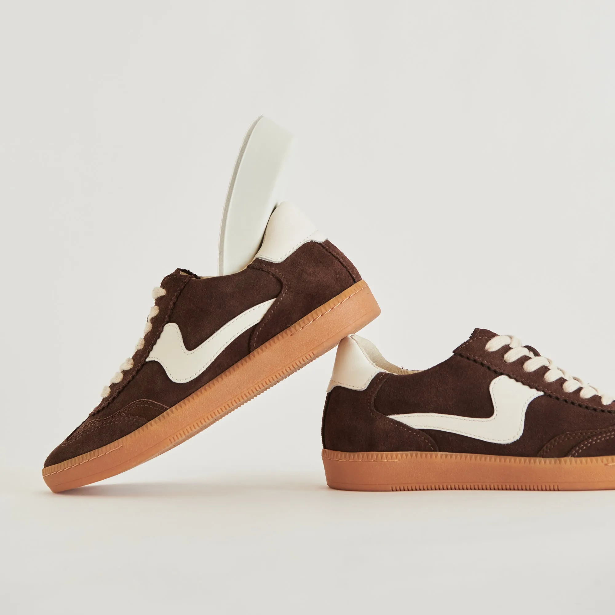 NOTICE SNEAKERS DK BROWN SUEDE