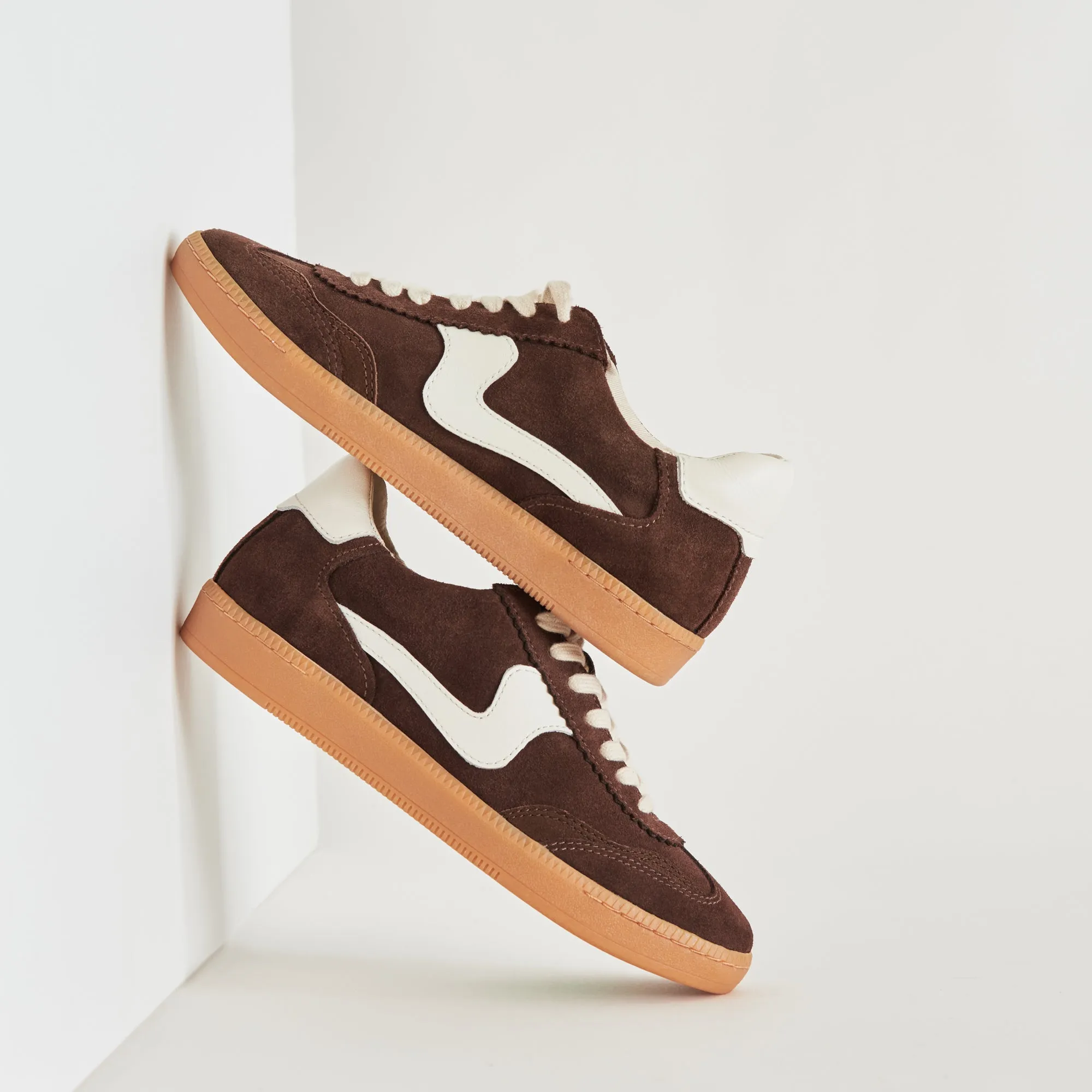 NOTICE SNEAKERS DK BROWN SUEDE