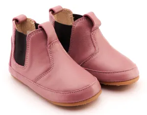 Old Soles Girl's 188R Bambini Local Boots/Dress Shoes - Malva / Black